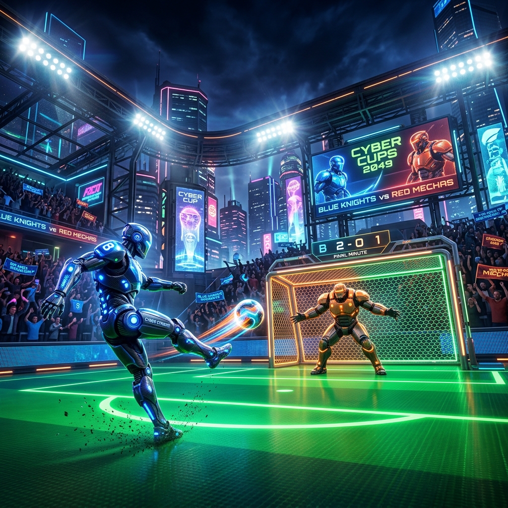 9 Aylık Futbol 3D sokak futbolu oyunu