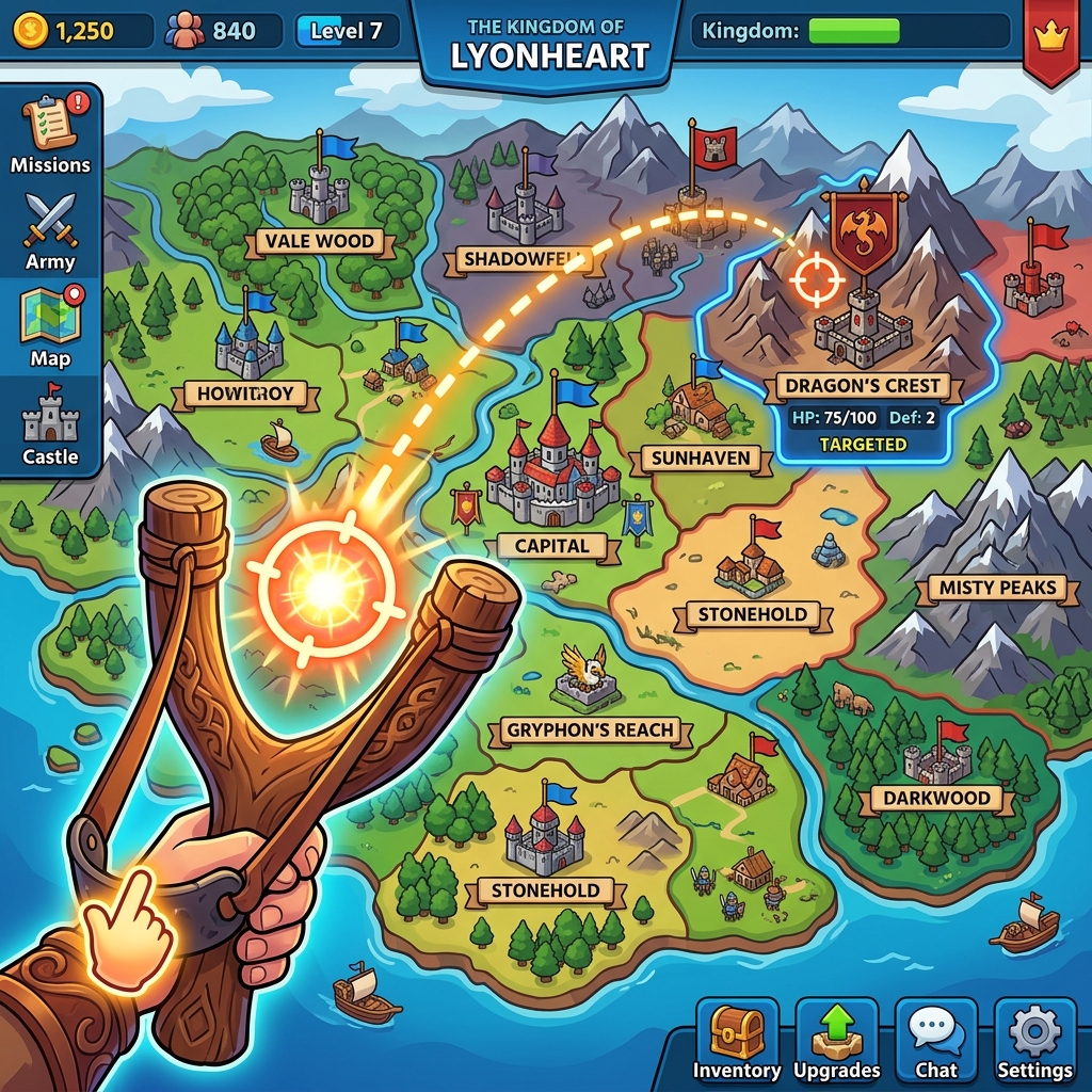 Battle for Lands sapan ile bölge fethetme aksiyon oyunu