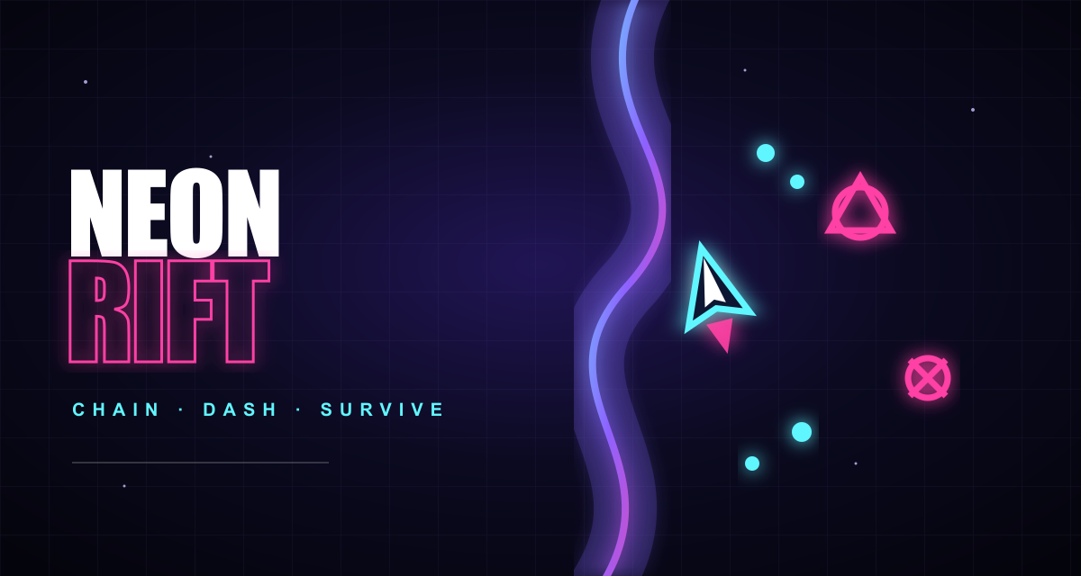 Neon Rift game arena